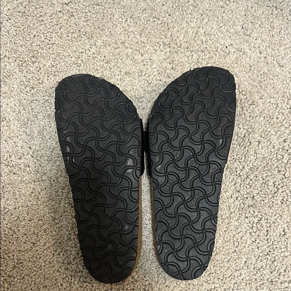 Birkenstock Black Slide Sandals - Picture 2 of 2